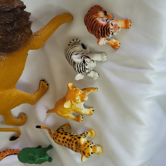 Rubber Animal Action Figures 1980s-1990s Lot of 11 - Picture 4 of 6